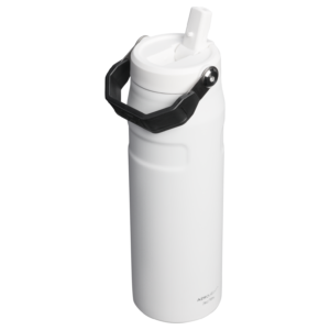 Bouteille isotherme Stanley IceFlow Bottle Flip Straw 2.0 0,71 L format sac — Blanc craie (Chalk) - vue 2