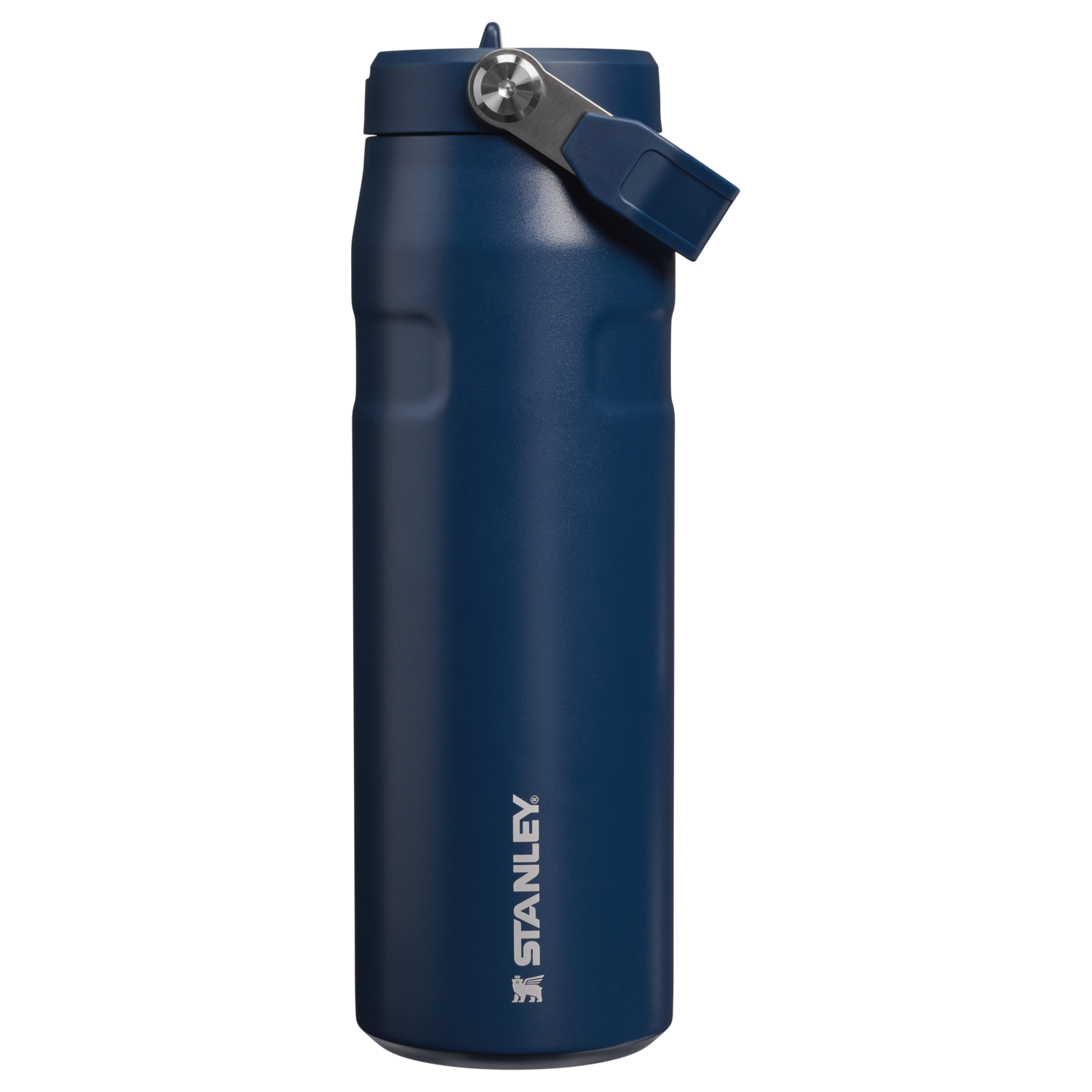 Bouteille isotherme Stanley IceFlow Bottle Flip Straw 2.0 0,71 L format sac — Bleu marine (Dark Navy)