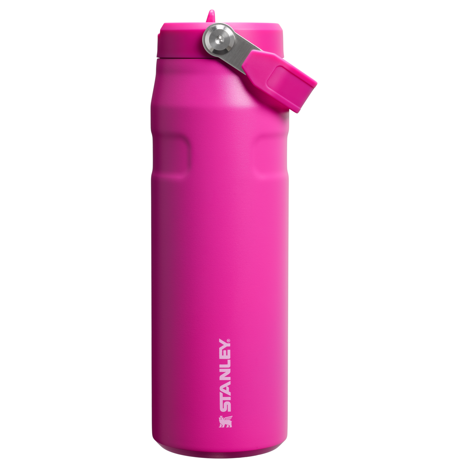 Bouteille isotherme Stanley IceFlow Bottle Flip Straw 2.0 0,71 L format sac — Rose fuchsia (Violet Blossom)