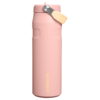 Gourde Stanley IceFlow™ Bottle Flip Straw 2.0 24oz — Peach Rose