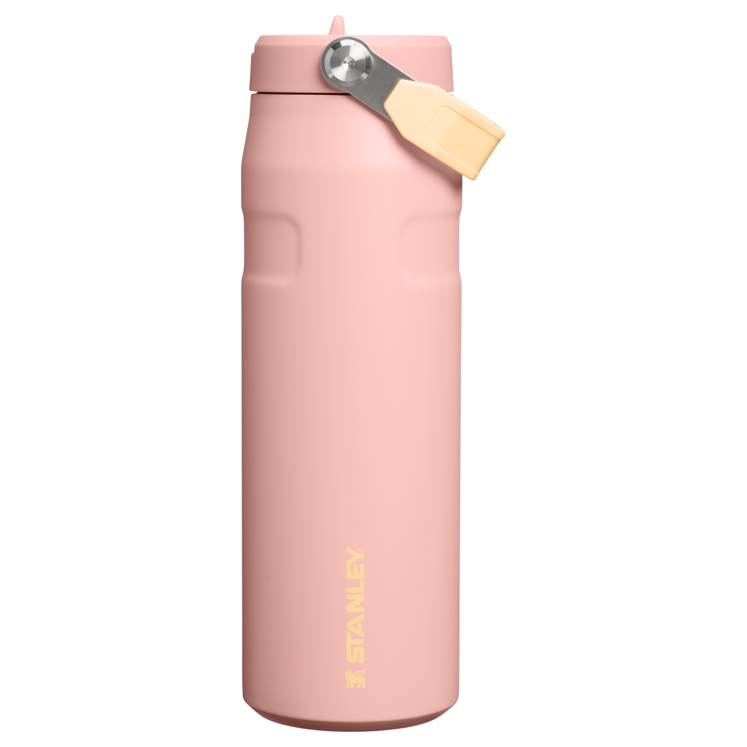 Bouteille isotherme Stanley IceFlow Bottle Flip Straw 2.0 0,71 L format sac — Rose pêche (Peach Rose)