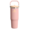 Gourde Stanley IceFlow™ Flip Straw 2.0 Tumbler 30oz — Peach Rose