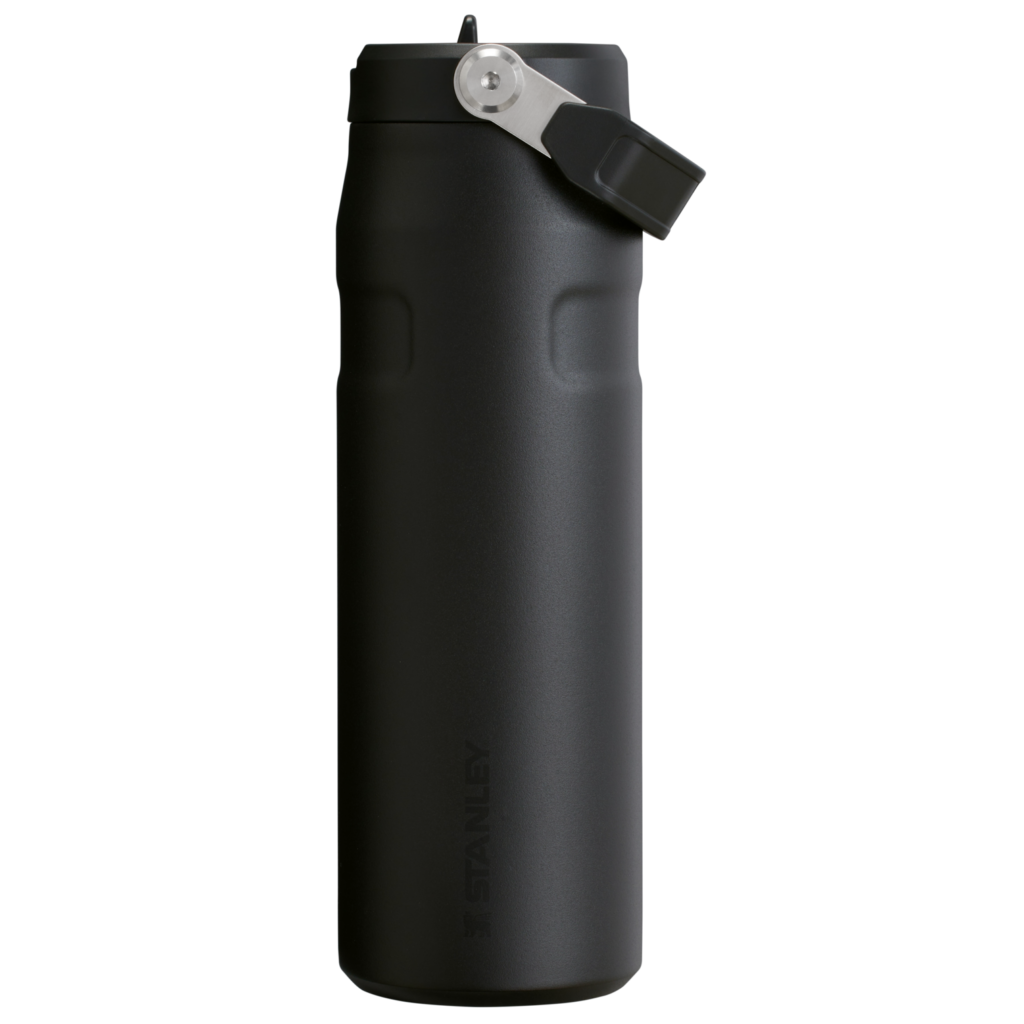Bouteille isotherme Stanley IceFlow Bottle Flip Straw 2.0 0,71 L format sac — Noir (Black 2.0)