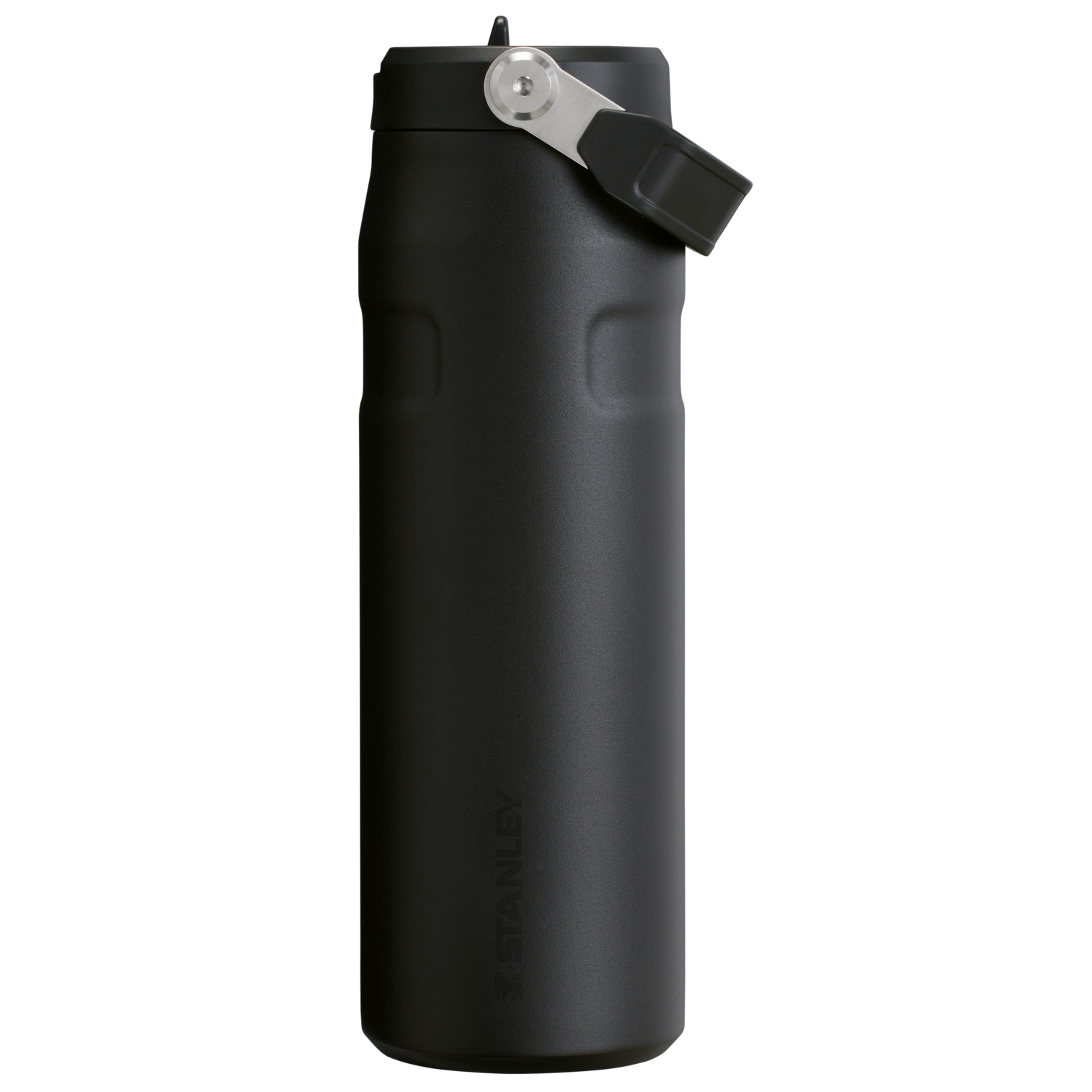Bouteille isotherme Stanley IceFlow Bottle Flip Straw 2.0 0,71 L format sac — Noir (Black 2.0)