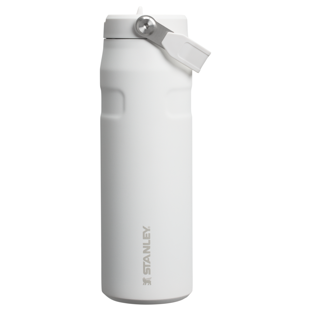 Bouteille isotherme Stanley IceFlow Bottle Flip Straw 2.0 0,71 L format sac — Gris clair (Frost)