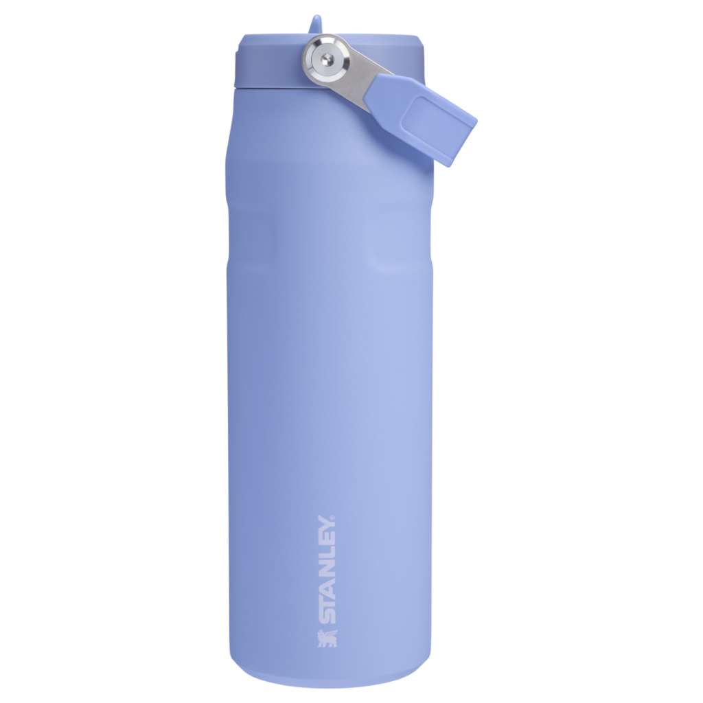 Bouteille isotherme Stanley IceFlow Bottle Flip Straw 2.0 0,71 L format sac — Bleu pastel (Hydrangea)