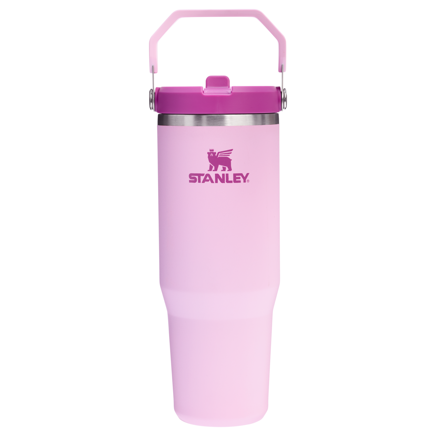 Mug Stanley IceFlow Flip Straw 2.0 Tumbler 0,89 L paille rabattable — Rose pastel (Cherry Blossom)