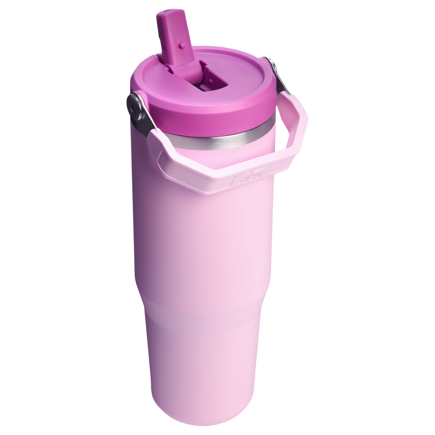 Mug Stanley IceFlow Flip Straw 2.0 Tumbler 0,89 L paille rabattable — Rose pastel (Cherry Blossom) - vue 2