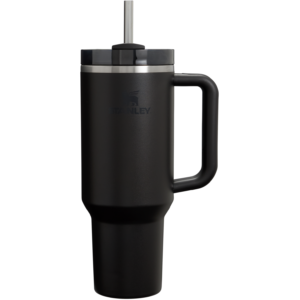 Gourde Stanley Quencher H2.0 FlowState Tumbler 1,18 L avec paille — Noir (Black 2.0)