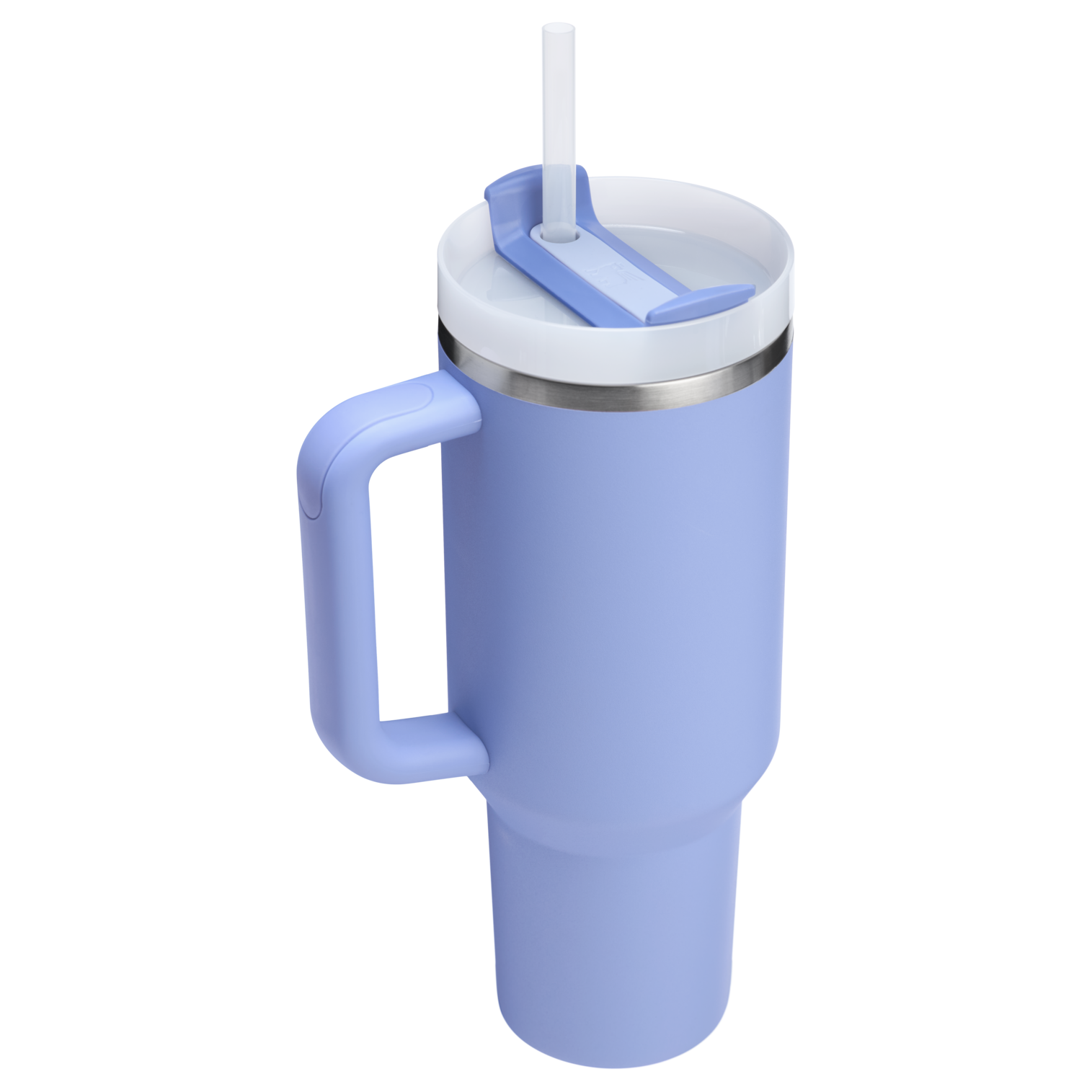 Gourde Stanley Quencher H2.0 FlowState Tumbler 1,18 L avec paille — Bleu pastel (Hydrangea) - vue 2
