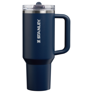 Gourde Stanley Quencher ProTour Flip Straw Tumbler 1,18 L couvercle étanche — Bleu marine (Dark Navy)