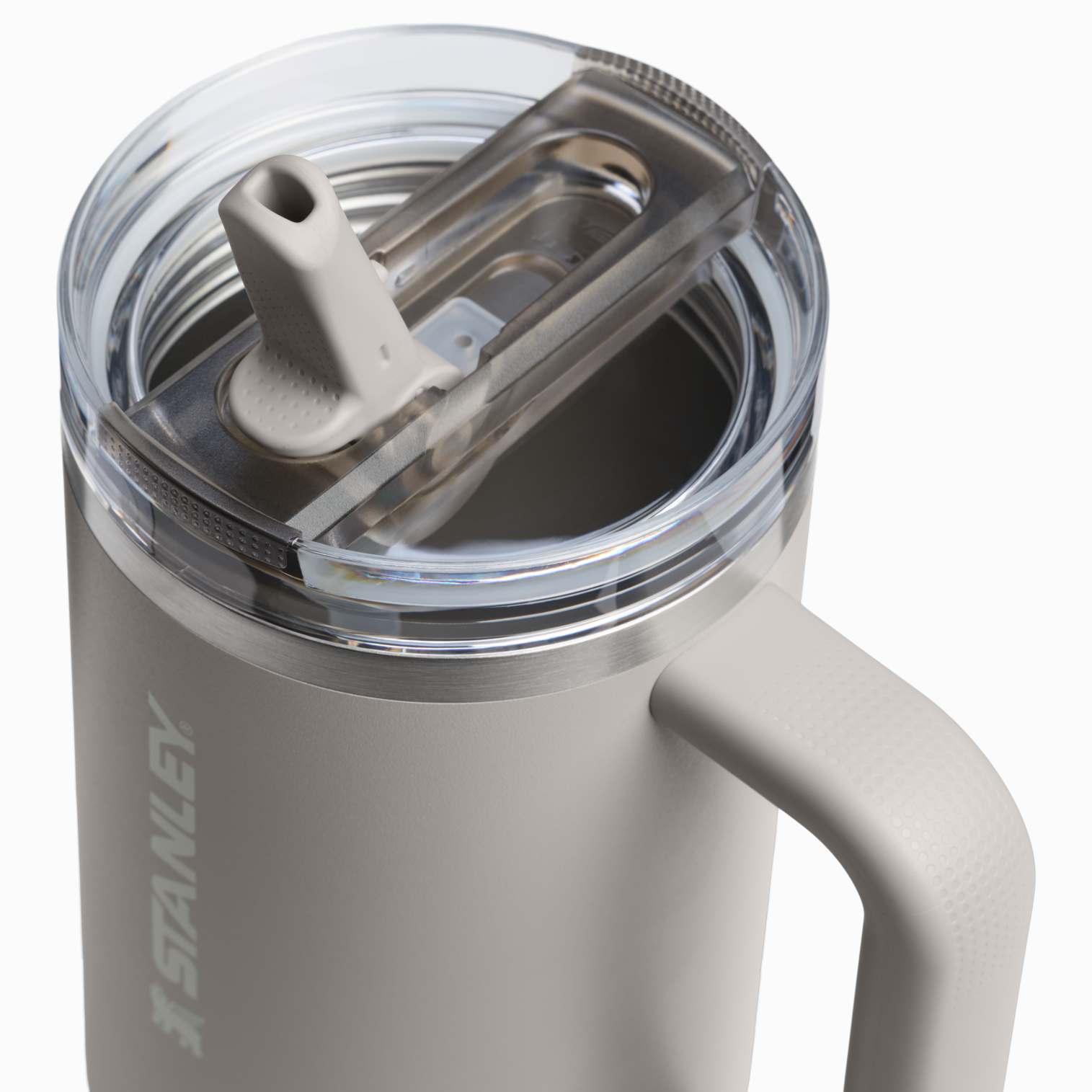 Gourde Stanley Quencher ProTour Flip Straw Tumbler 1,18 L couvercle étanche — Gris (Ash) - vue 3
