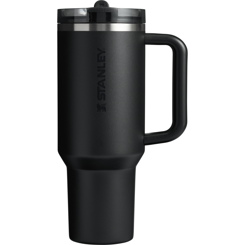 Gourde Stanley Quencher ProTour Flip Straw Tumbler 1,18 L couvercle étanche — Noir (Black 2.0)