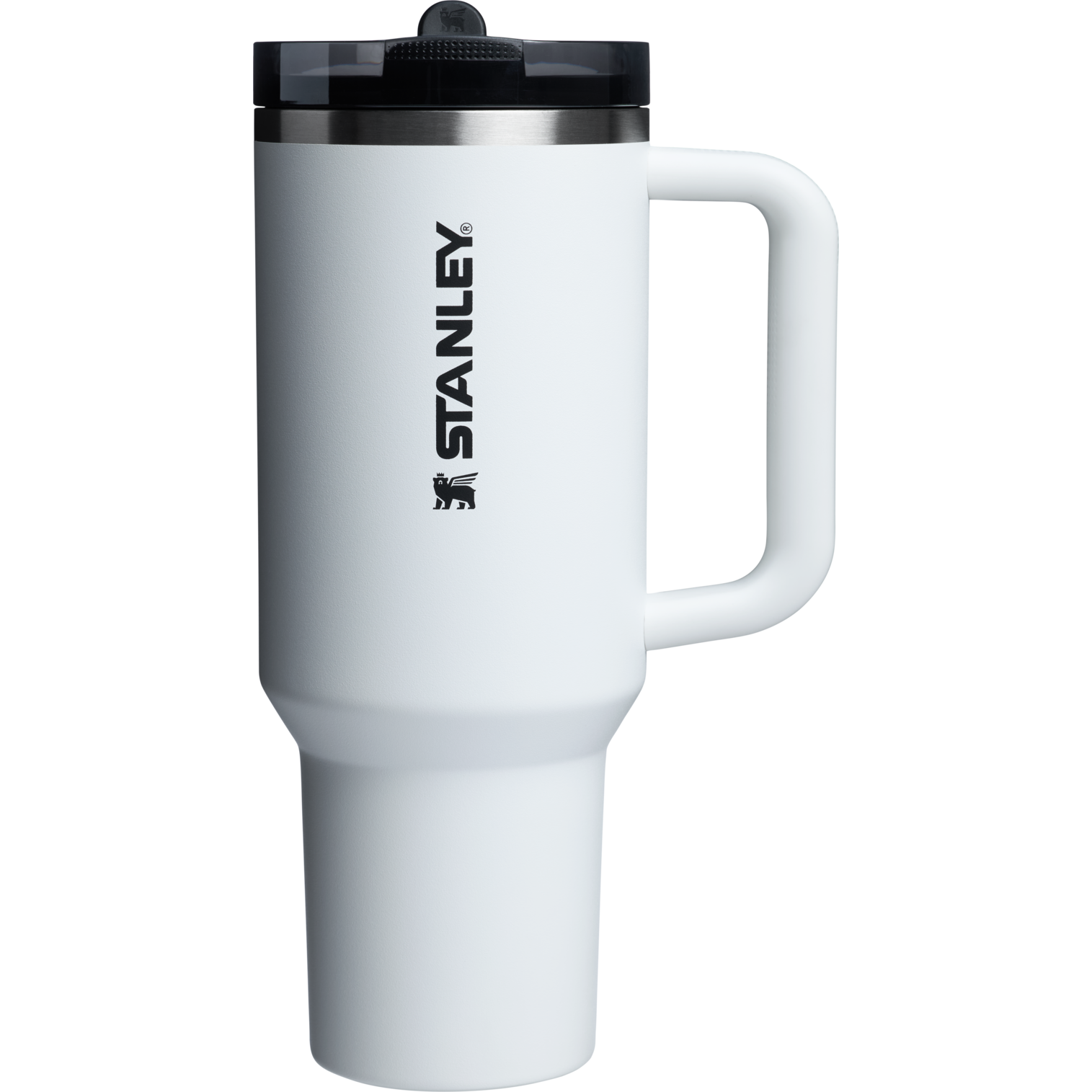 Gourde Stanley Quencher ProTour Flip Straw Tumbler 1,18 L couvercle étanche — Blanc craie (Chalk)
