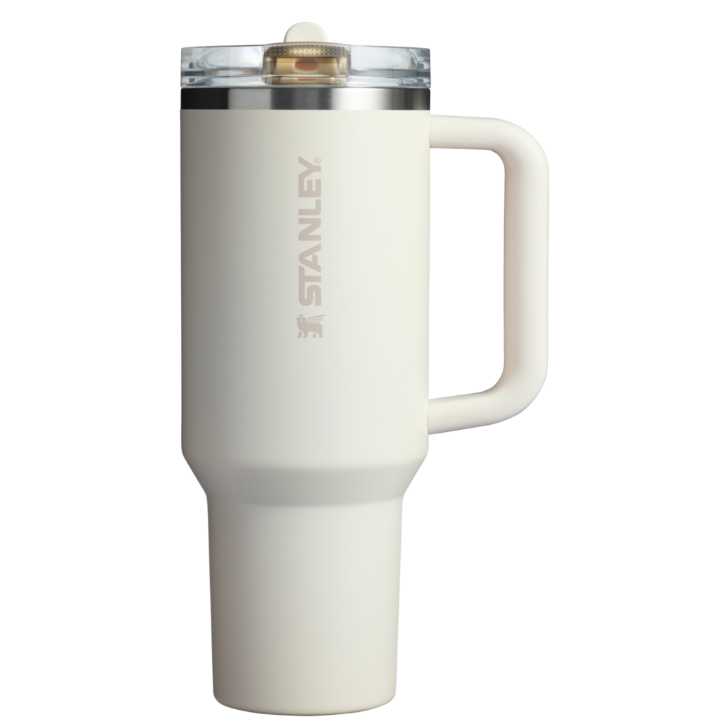 Gourde Stanley Quencher ProTour Flip Straw Tumbler 1,18 L couvercle étanche — Crème (Cream)