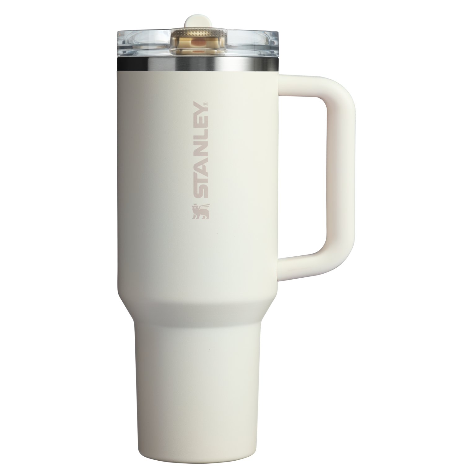 Gourde Stanley Quencher ProTour Flip Straw Tumbler 1,18 L couvercle étanche — Crème (Cream)