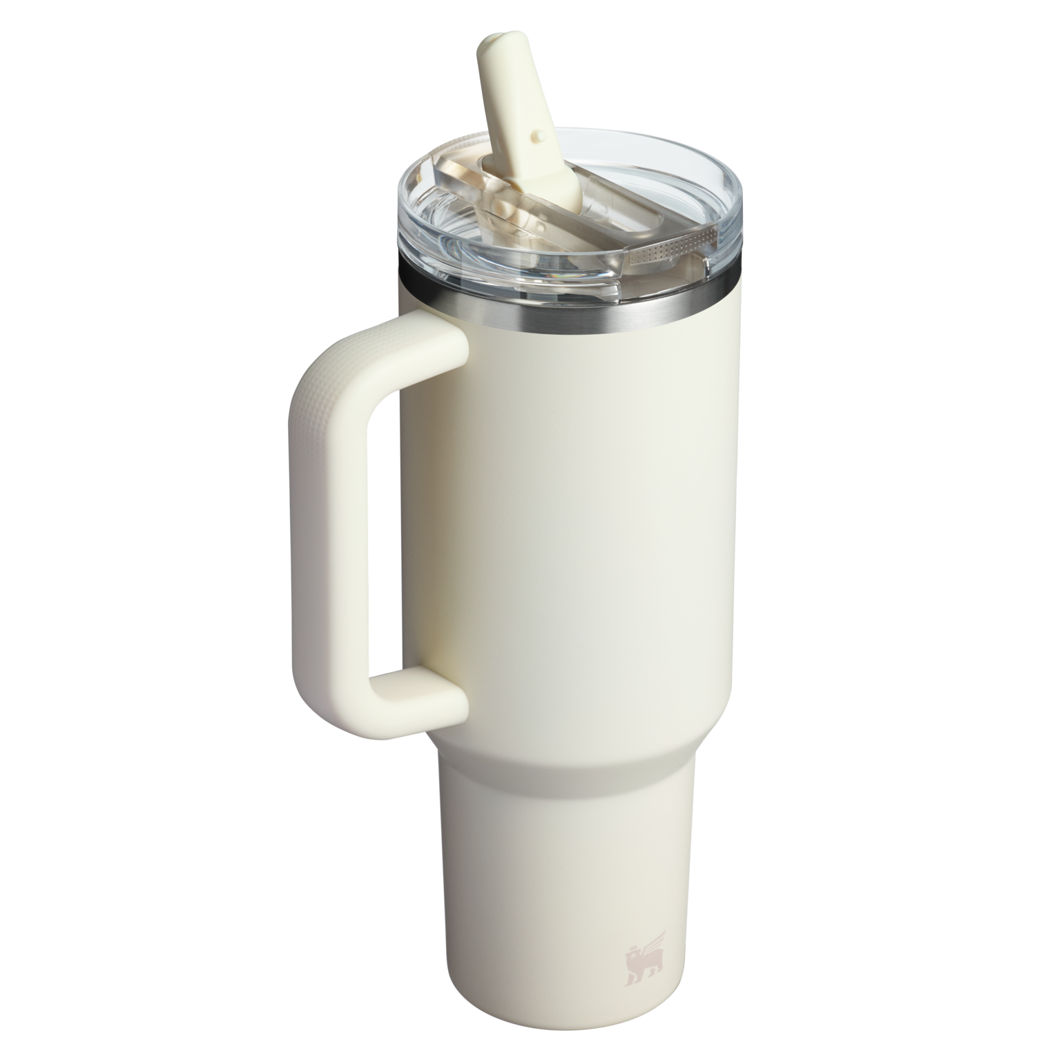 Gourde Stanley Quencher ProTour Flip Straw Tumbler 1,18 L couvercle étanche — Crème (Cream) - vue 2