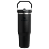 Gourde Stanley IceFlow™ Flip Straw 2.0 Tumbler 30oz — Black 2.0