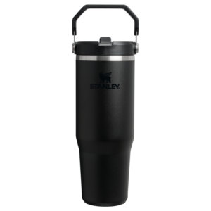 Mug Stanley IceFlow Flip Straw 2.0 Tumbler 0,89 L paille rabattable — Noir (Black 2.0)