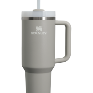 Gourde Stanley Quencher H2.0 Tumbler 40 oz | 1.18 L avec anse — gris anthracite / noir