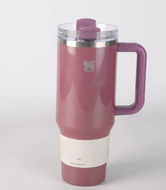 Gourde Stanley Quencher H2.0 Tumbler 40 oz / 1.18 L avec anse — rose ancien/mauve