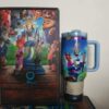 Gourde Stanley Quencher H2.0 Tumbler avec anse — bleu clair avec reflets holographiques, édition Zootopia 2
