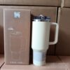 Gourde Stanley Quencher ProTour Tumbler 40 oz | 1.18 L avec anse — beige / crème