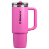 Gourde Stanley Quencher ProTour Tumbler 40 oz | 1.18 L avec anse — fuchsia / rose vif