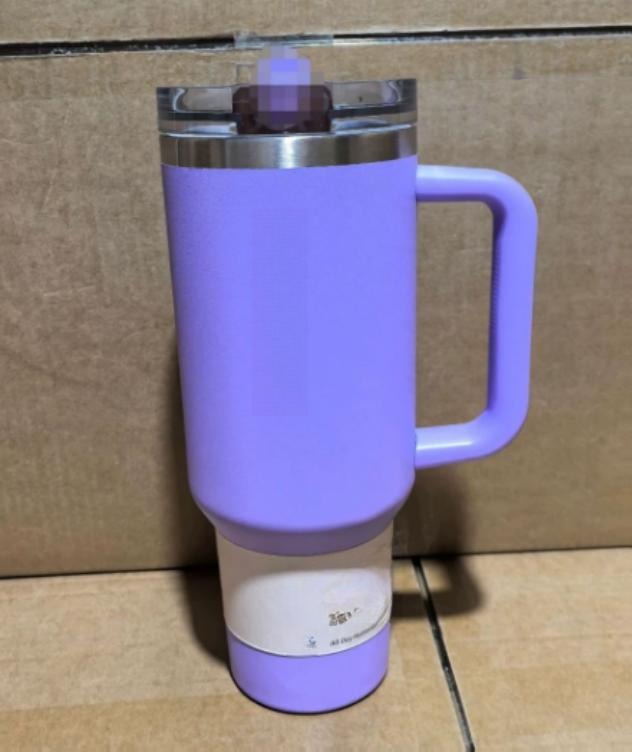 Gourde Stanley Quencher Tumbler 40 oz avec anse — violet / lavande