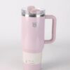 Gourde Stanley Quencher Tumbler avec anse — rose pâle