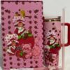 Gourde Stanley Quencher Tumbler avec anse — rouge/rose, édition Strawberry Shortcake