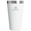 Gourde Stanley Stacking Beer Pint 16 oz | 473 mL avec anse — blanc