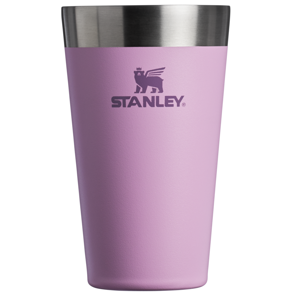 Gourde Stanley Stacking Beer Pint 16 oz | 473 mL avec anse — violet clair / lavande