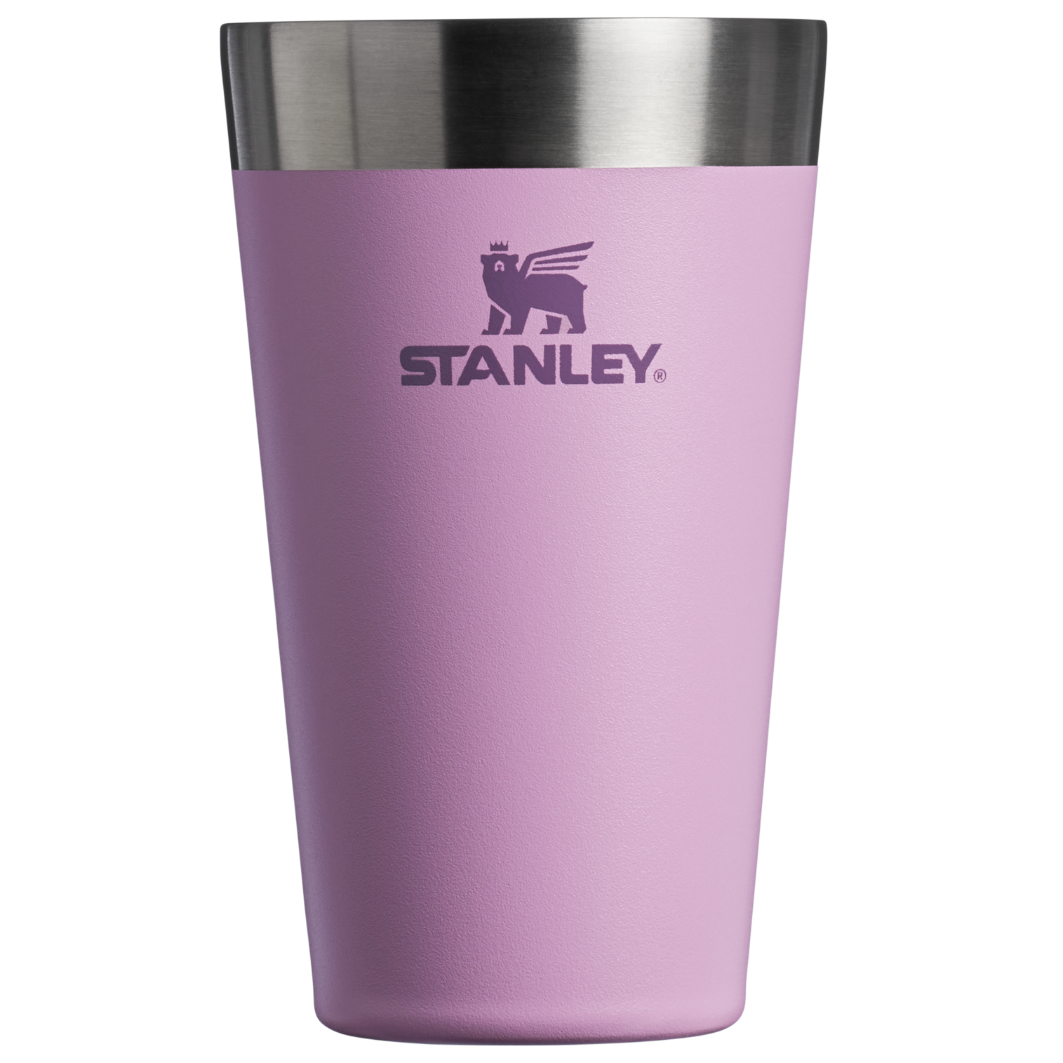 Gourde Stanley Stacking Beer Pint 16 oz | 473 mL avec anse — violet clair / lavande